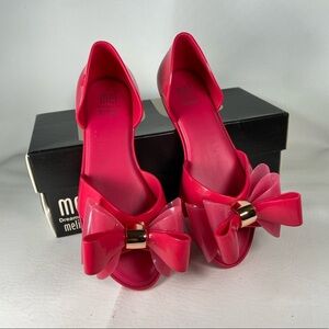 Little girls 12 Mel subduction II dark pink flat sandal